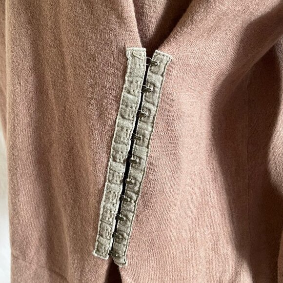 Soft Surroundings Corset-style Front Side Closure Top Size L  Angora and Cotton* - Picture 3 of 7